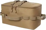 Outdoor Bag | Stove Canister Bag,Water Resistant Folding Outdoor Camping Storage Stove Canister Pot Cookware Utensils Organizer for Travel