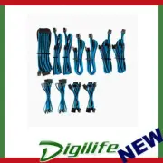 Corsair PSU - BLUE/BLACK Premium Individually Sleeved DC Cable Pro Kit, Type
