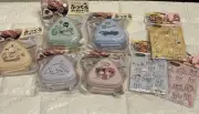 Daiso Sanrio Onigiri rice ball case fork pick ALL 8 Hello Kitty Japan F/S Kuromi