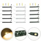 5Pcs Model Railway/Lights Lattice Mast Light/ Gauge /H0 Light Layout LED Lamp.