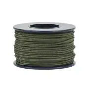 Micro Sport Cord 1.18mm X 125 Ft Small Spool Lightweight Braided Cord Olive D...