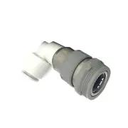 A●SMC KK3S-04L S Coupler - Socket Elbow Type With One-touch Fitting New