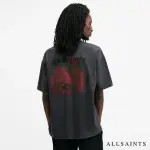 【ALLSAINTS】MELROSE 純棉寬鬆玫瑰LOGO短袖T恤 M007PB(寬鬆版型)