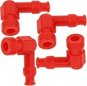 Spark Plug Cap for Motorcycle 10pcs Set High-temperature Resistant Waterproof Rubber Boot Cover