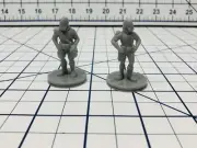 Human Spacemen Minis - Ignis Quadrant - Hero's Hoard - Starfinder - Cyberpunk -
