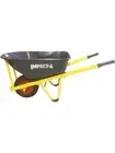 Impact-A Wheel Barrow Metal Concealed Fix Tub Blue Fat 4Ply Wheel (28901)