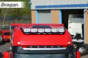 Roof Bar BLACK + LED + Rectangle Spots For Mercedes Actros MP5 19+ Classic Space