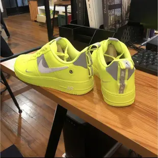 Nike Air Force 1 07 LV8 Utility Volt 熒光綠 AJ7747-700潮鞋