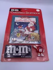 Vintage Mars 1993~M&M Christmas StoryBook Set