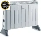 Lightweight Portable 2000W Convector Heater Wall Mountable 3 Power Settings