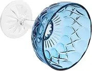 iplusmile Vintage Glass Ice Cream Bowl Clear Dessert Cup for Ice Cream Fruit Salad Snacks Footed Trifle Bowl for Home Gatherings Parties Easy to Clean