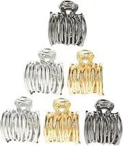 Ipetboom 6pcs High Ponytail Holders Small Claw Clips for Women Thick Hair Accessories Versatile Jaw Clips for Casual Formal Styles