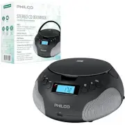 Portable CD Player Boombox, FM Radio CD Players for Home, Compatible with