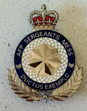 AFP SERGEANTS MESS AUSTRALIA 70MM