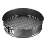9 Inch Springform Pan Nonstick Cake Pan with Removable Bottom, Black