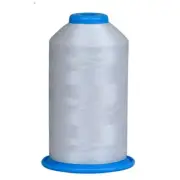 Huge Machine Embroidery Thread White - Large Polyester Cones 5500 Yards