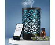 Devanti Aroma Diffuser Aromatherapy Black 100ml