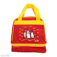 在飛比找樂天市場購物網優惠-台灣製 兒童便當袋 兩層便當袋 企鵝便當袋 學校便當袋 便當