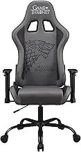 Subsonic Game of Thrones - Gaming Chair or Office Chair, Adult Gamer Chair, Comfortable seat, Integrated headrest, Adjustable armrests and Height, Ergonomic backrest - Black