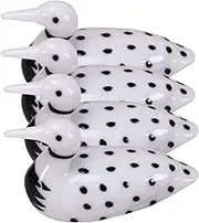 CIYODO 4Pcs Cute Animal Ceramic Chopstick Holders Elegant Design for Chopsticks Spoons Forks Practical Tableware Rest Decoration Easy to Clean