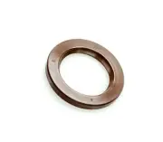 EAI 27x37x7mm FPM/FKM Oil Shaft Rotary Lip Seal w/ Stainless Steel Spring