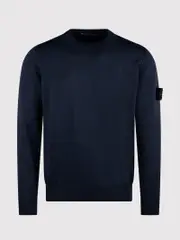 [Stone Island] Stone Island-Round Neck Blu-Uomo S