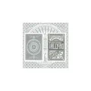TALLY-HO CIRCLE BACK SILVER DECK LIMITED ED. PLAYING CARDS BY USPCC
