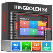 2024 KINGBOLEN S6 Auto Full System Diagnostic Tool OBD2 Scanner ECU Coding TPMS