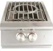 Blaze BBQ Built-in Power Burner with Wok Ring & Lid