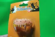 vintage Zombie Monster Dentures False Teeth Bloody vampire Halloween