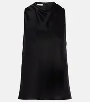 [Vince] Vince Satin top AU 12 black
