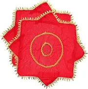 [VALICLUD] Sturdy Rotating Handkerchief Props for Dance 2 Pack Chinese Style Handkerchief