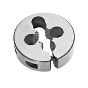 M3 X 0.5 ROUND ADJUSTABLE SPLIT DIE, HSS, 13/16" O.D., NEW