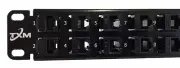 TXM CAT5e 32-Port Patch / Feed Thru Panel Unshielded / 1RU / 19" - MFG Warranty