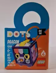 LEGO Dots Bag Tag Dragon 41939 Toy Building Kit 82 pcs