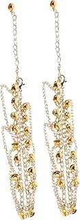 Generic Ankle Jingle Bracelet Bells Layered Anklet for Dance Elegant Boho Jewelry for Women