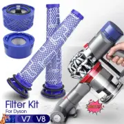 For Dyson V7 V8 Filter Kit Absolute Animal Motorhead Trigger Replacement Hepa BH