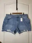Forever 21 + Jean Cut off ShortsPlus Size 16