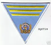 SEAQUEST DECK CREW 3 STRIPE PATCH - SQST20