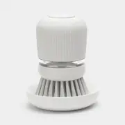 Brabantia Soap Dispensing Dish Brush (Light Grey)