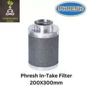 Phresh In-Take Carbon Filter 200X300mm | 8inch | 550CMF | Hydroponics Guru
