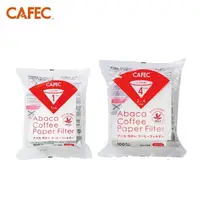 在飛比找樂天市場購物網優惠-CAFEC三洋 麻纖維ABACA 錐形濾紙 白色100入 H