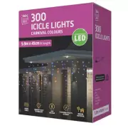 LED Icicle Lights 300 Carnival Christmas Decoration