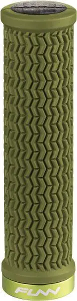 Funn Grips - Holeshot - One Sided Lock - Triple Fin - 30.5mm - Olive Green