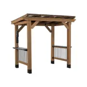 Backyard Discovery 2.4 x 1.6 x 2.2m Saxony BBQ Gazebo With PowerPort