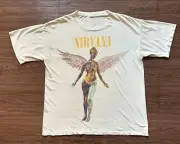 1993 Nirvana In Utero Tee, 2 Sided, 90s Vintage Graphic T-Shirt 102361