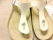 BIRKENSTOCK GIZEH White WOMEN’S U.S. 8M (NORMAL)EU 39