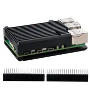 Heatsink Case for Raspberry Pi 5, Pi 5 Aluminum Alloy Armor Case, Pi 5 Passive C