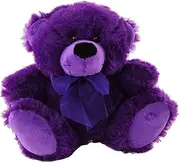 Elka Jelly Teddy Bear Soft Plush Toy, Purple, 18 Centimeters