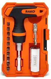 RAK Universal Socket Tool - Set of 15 with 1/4-to-3/4 A9